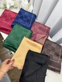 شال ابریشم ژاکارد گوچی